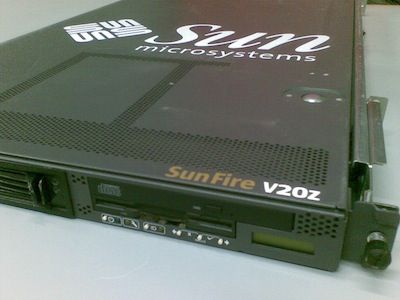 sun fire v20z