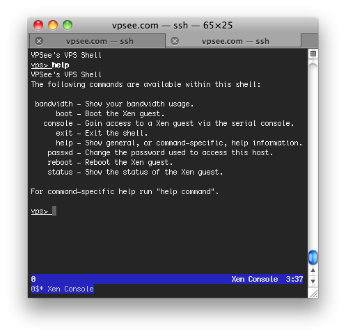 vpsee vps shell